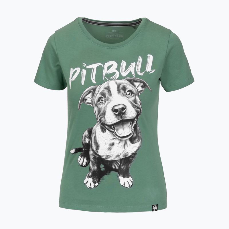 Maglietta da donna Pitbull Puppy 2 menta 4