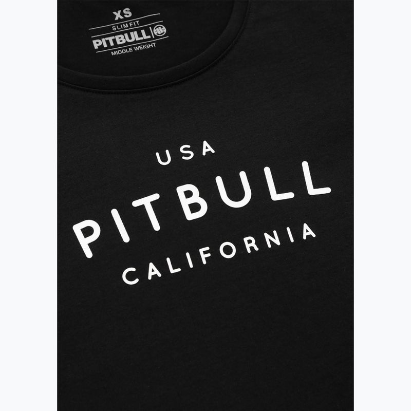 Pitbull Usa Cal Slim Fit Longsleeve donna nero 9