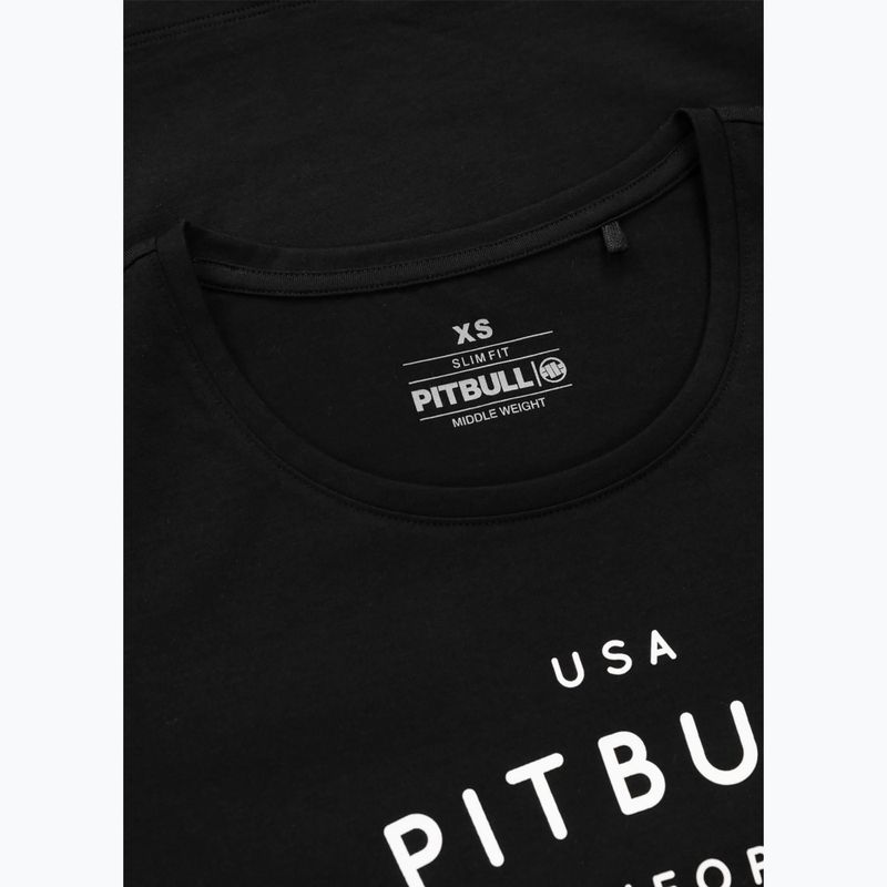 Pitbull Usa Cal Slim Fit Longsleeve donna nero 10