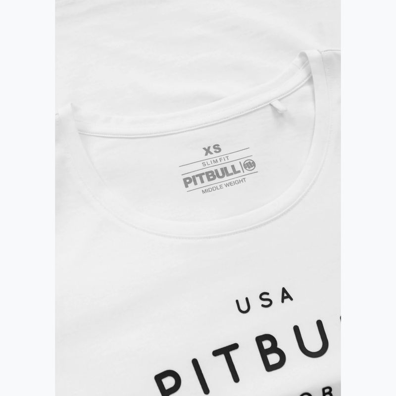 Pitbull Usa Cal Slim Fit Longsleeve donna bianco 9