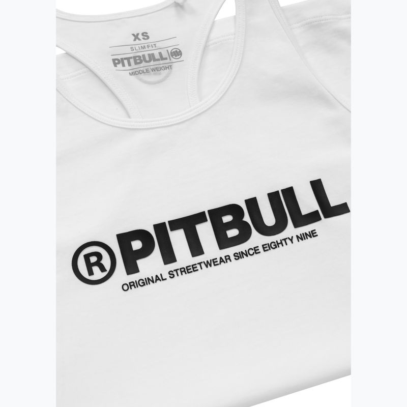 Canotta Pitbull R donna bianco 3