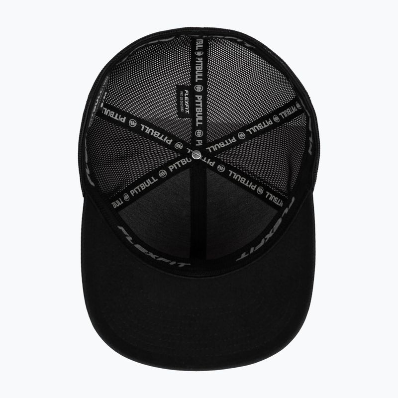 Pitbull Mesh Full Cap Logo Iridescent Flexfit nero 3
