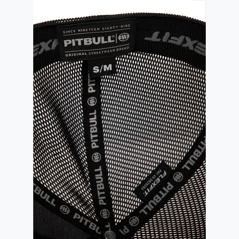 Pitbull Mesh Full Cap Logo Iridescent Flexfit nero 7