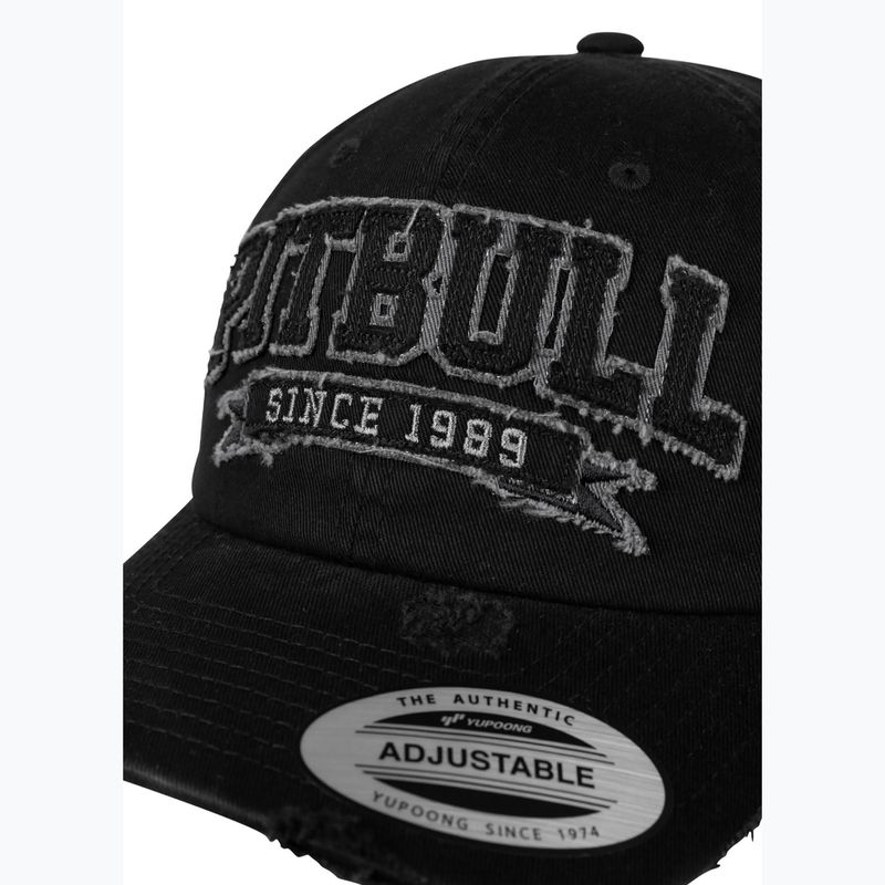 Cappellino Pitbull Snapback Dal 1989 Classico nero 3