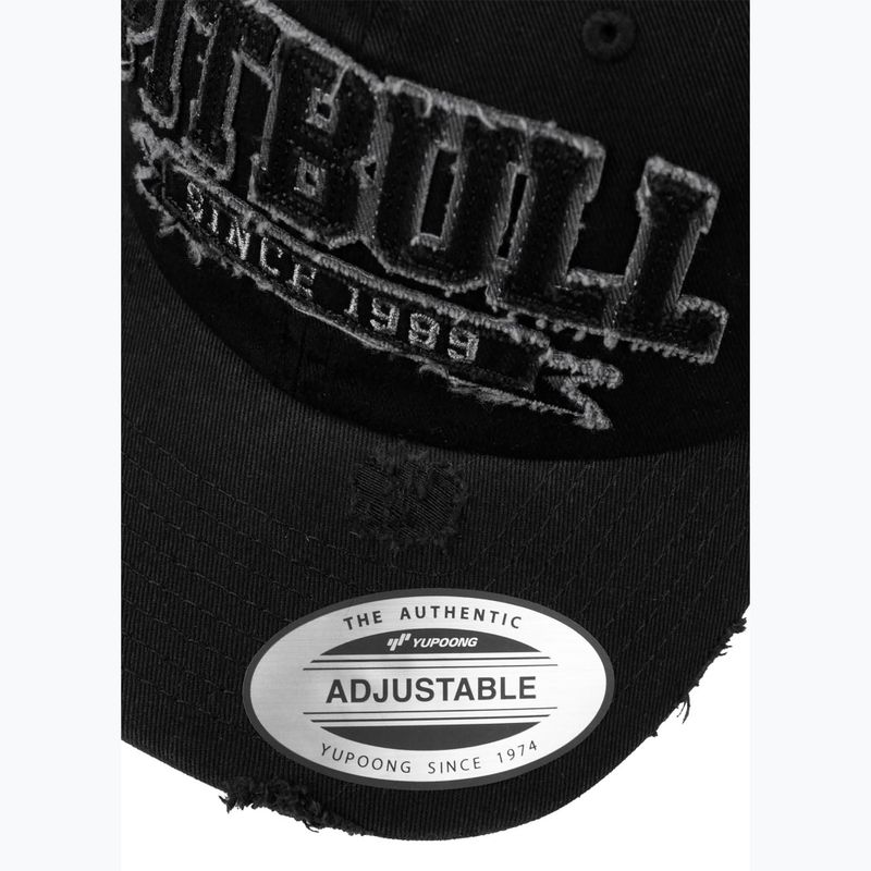 Cappellino Pitbull Snapback Dal 1989 Classico nero 4