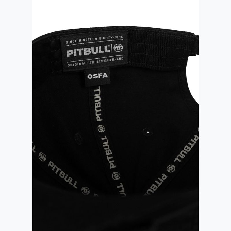 Cappellino Pitbull Snapback Dal 1989 Classico nero 6