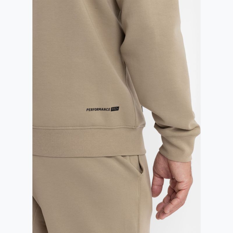 Felpa Pitbull Dogwood Crewneck da uomo sabbia scuro 4