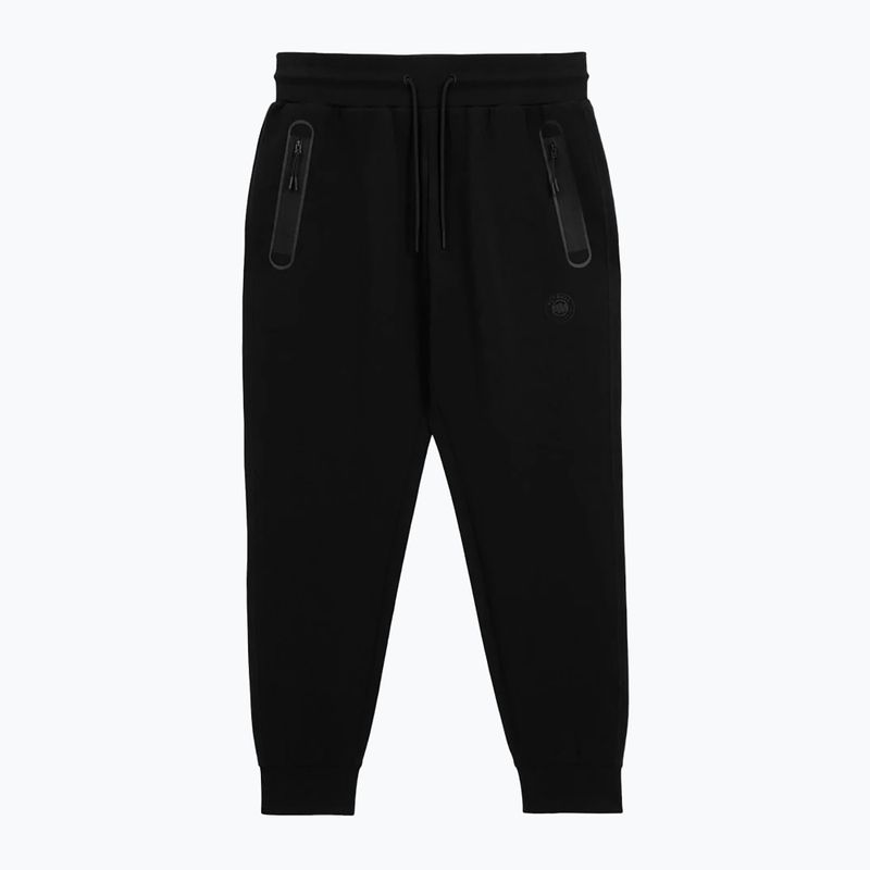 Pantaloni da corsa Pitbull Dogwood da uomo, nero