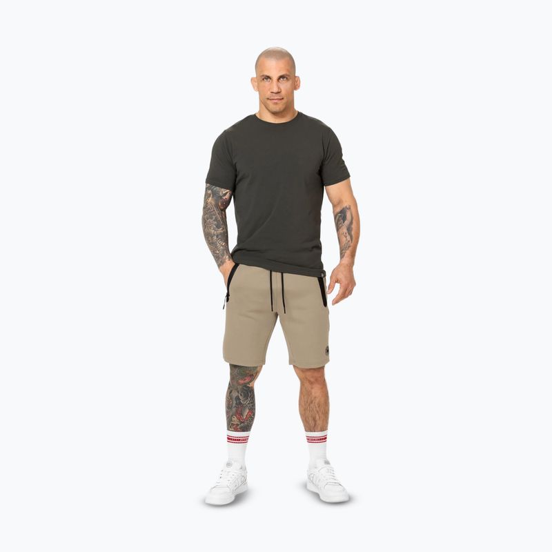 Pitbull Dogwood Sport pantaloncini da uomo sabbia scuro 2