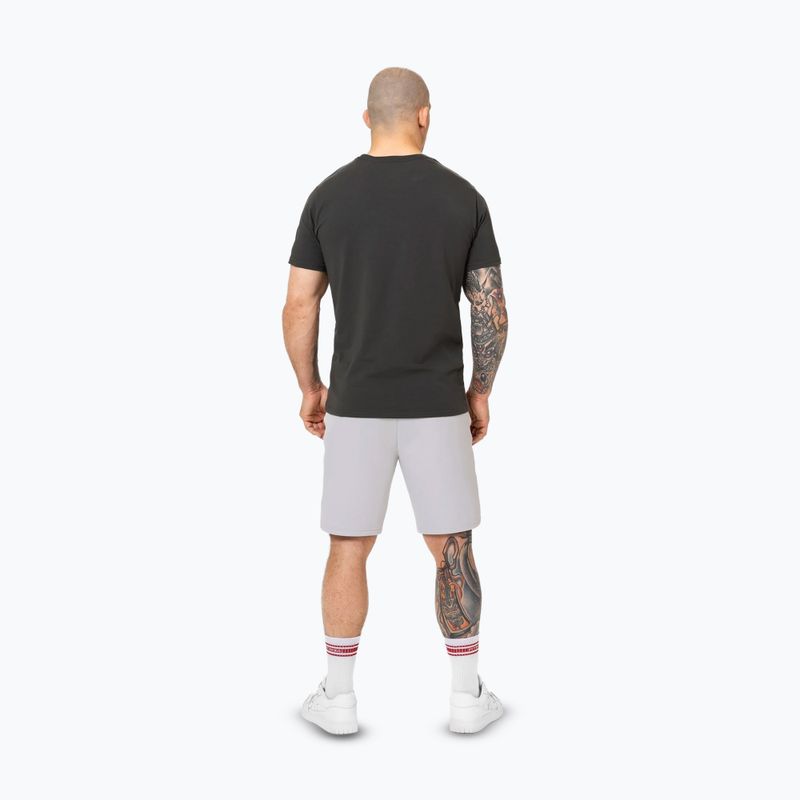 Pantaloncini Pitbull Dogwood Sport da uomo bianco/blu 3