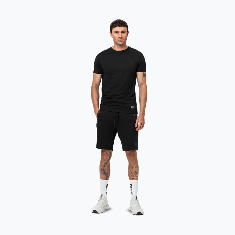 Pantaloncini Pitbull Dogwood Sport da uomo, nero 2