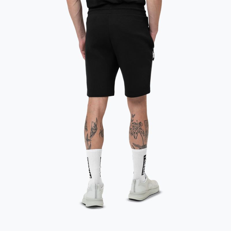 Pantaloncini Pitbull Dogwood Sport da uomo, nero 3