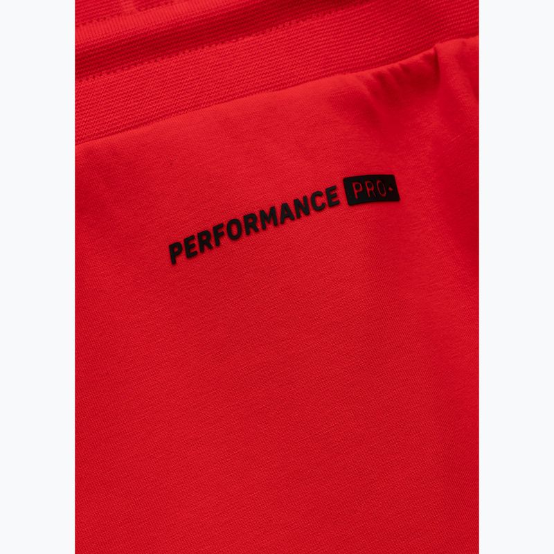 Pantaloncini da uomo Pitbull Dogwood Sport fluo/rosso 6