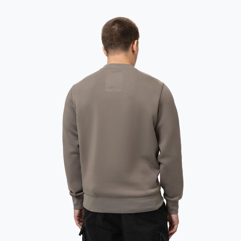 Felpa uomo Pitbull Sampson Crewneck Sweatshirt taupe 3