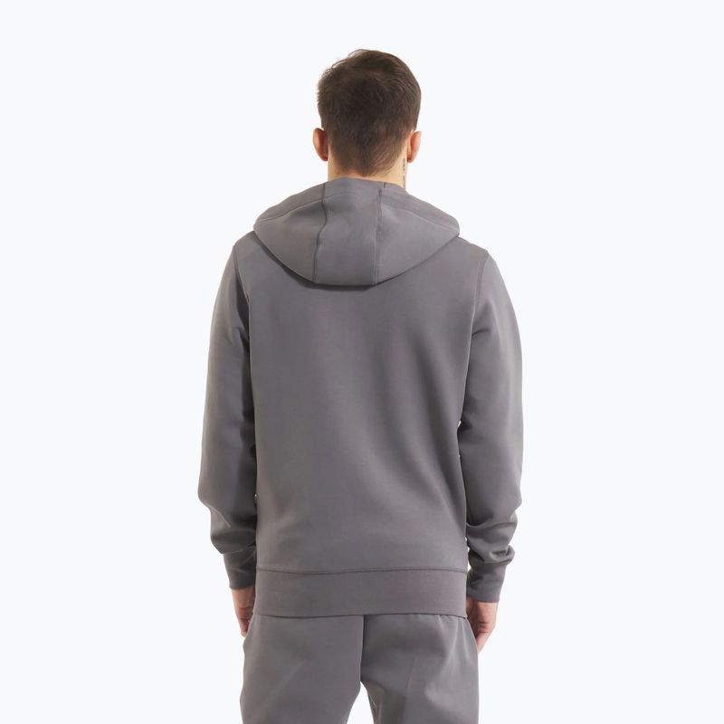 Pitbull Sampson Uomo Felpa con zip e cappuccio grafite 3