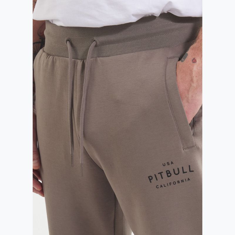 Pantaloni da corsa Pitbull Sampson Uomo taupe 4
