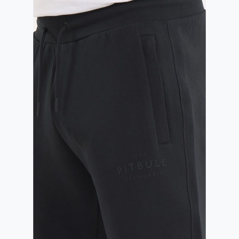 Pantaloni da corsa Pitbull Sampson da uomo, nero 5