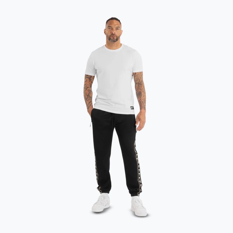 Pantaloni da corsa Pitbull da uomo Powers nero 2
