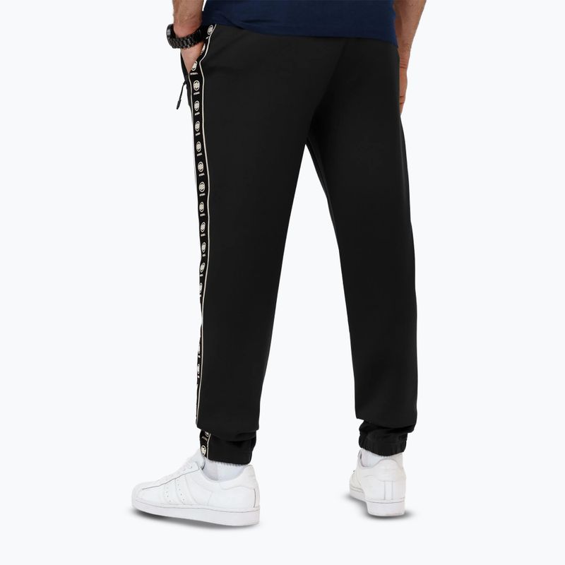 Pantaloni da corsa Pitbull da uomo Powers nero 3