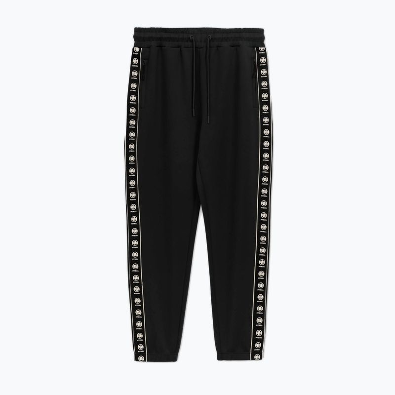 Pantaloni da corsa Pitbull da uomo Powers nero 5