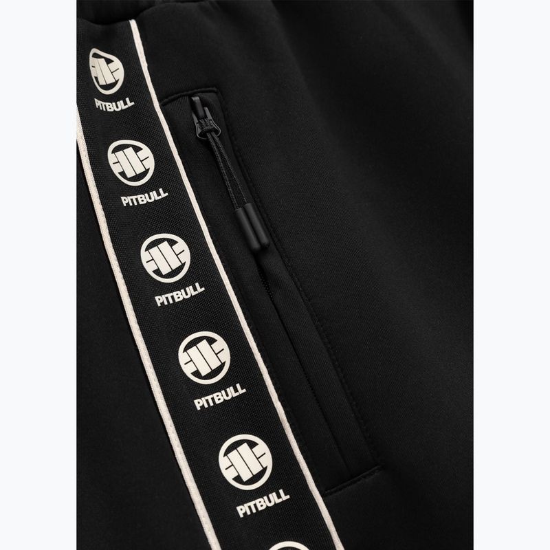 Pantaloni da corsa Pitbull da uomo Powers nero 8