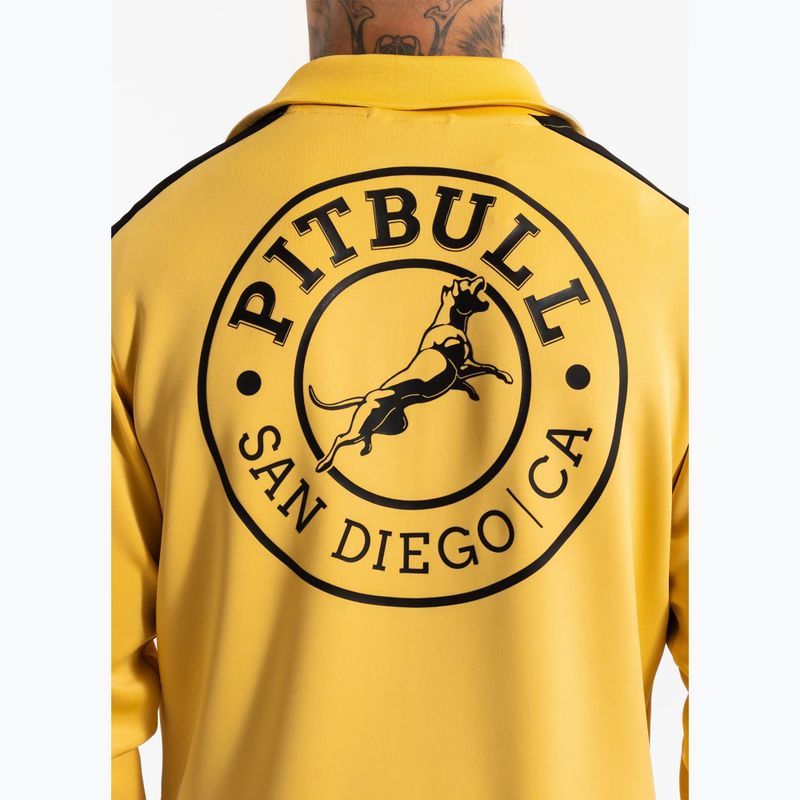 Giacca Pitbull Track San Diego Uomo giallo pallido 4