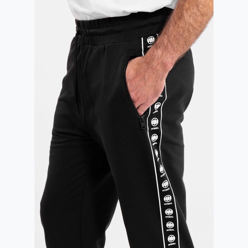 Pantaloni da jogging Pitbull Tape Nugget da uomo, nero 4
