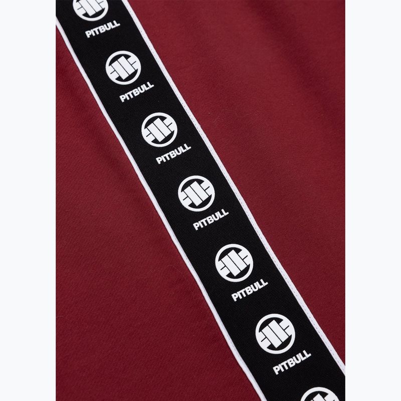 Pantaloni da jogging Pitbull Tape Nugget da uomo bordeaux 9