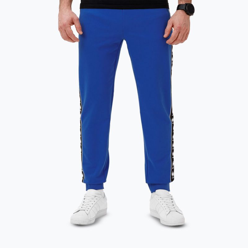 Pantaloni da jogging Pitbull Tape Nugget uomo blu elettrico 3