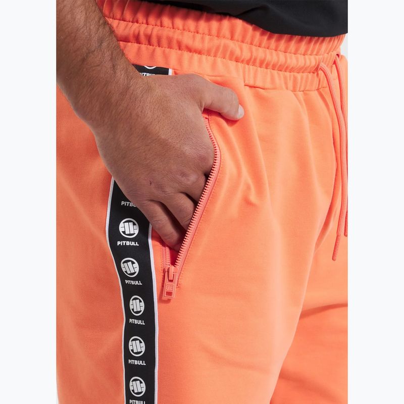 Pantaloncini Pitbull Tape Nugget da uomo color salmone brillante 4