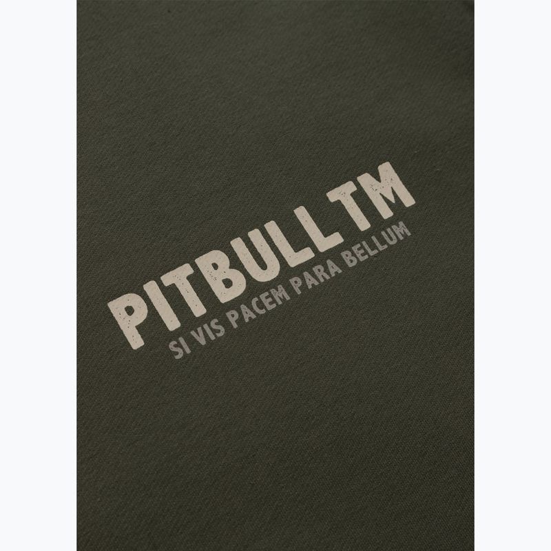 Pitbull Para Bellum Uomo Felpa girocollo verde antico 7