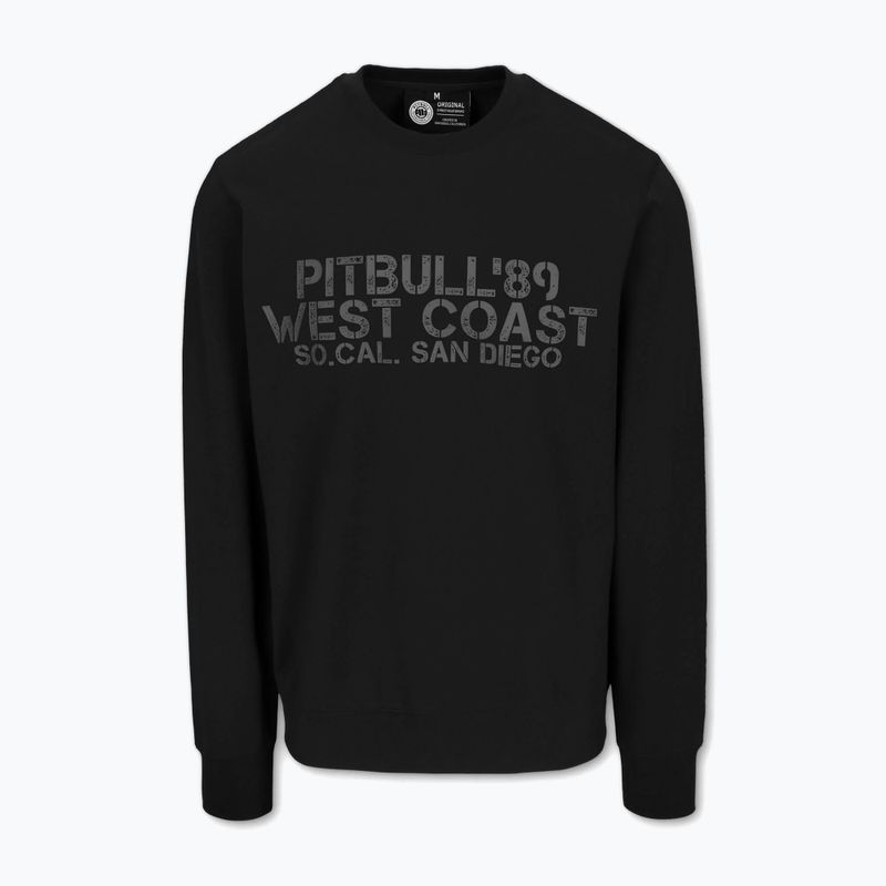 Felpa uomo Pitbull Driving Crewneck nero 5