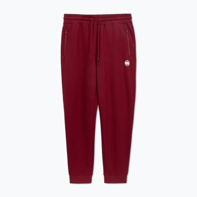 Pantaloni da jogging Pitbull Nugget da uomo bordeaux 3
