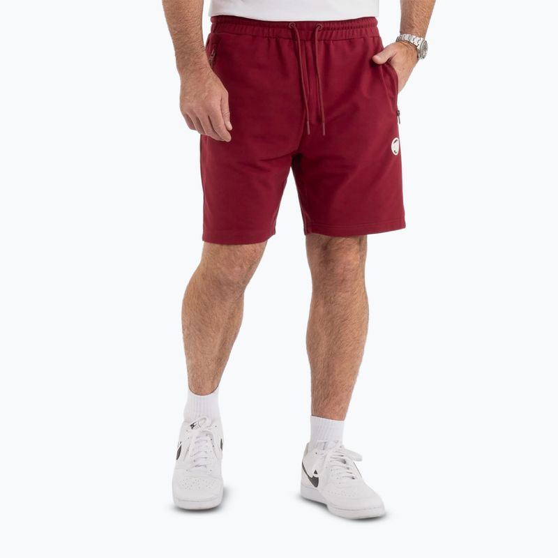 Pantaloncini da uomo Pitbull Nugget bordeaux