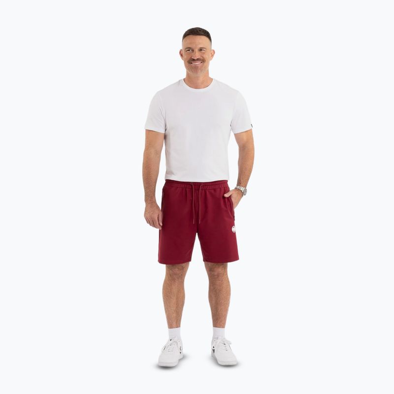 Pantaloncini da uomo Pitbull Nugget bordeaux 2