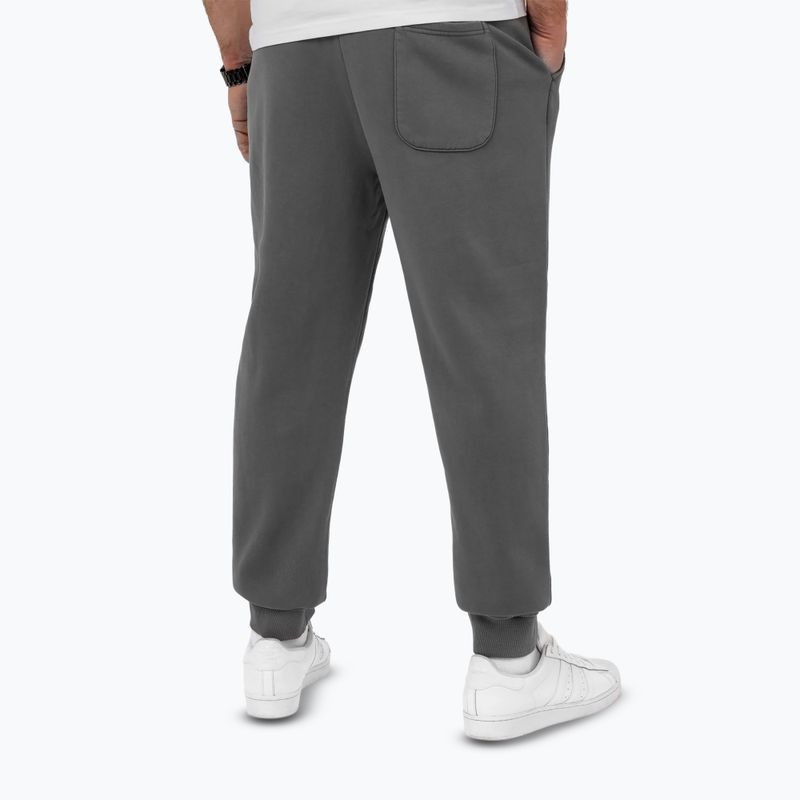 Pantaloni da corsa Pitbull Lancaster 2 da uomo, colore grigio slavato 2