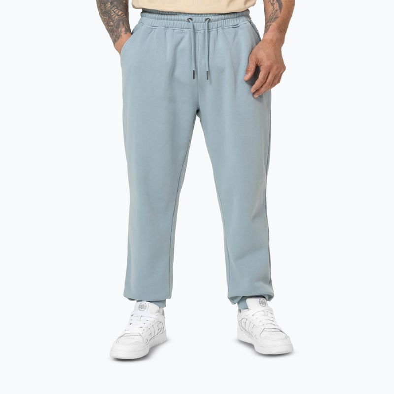 Pantaloni da corsa Pitbull Lancaster 2 da uomo, blu slavato