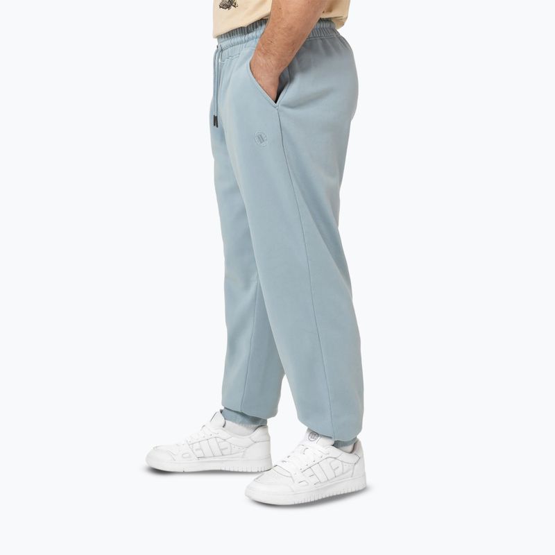 Pantaloni da corsa Pitbull Lancaster 2 da uomo, blu slavato 5