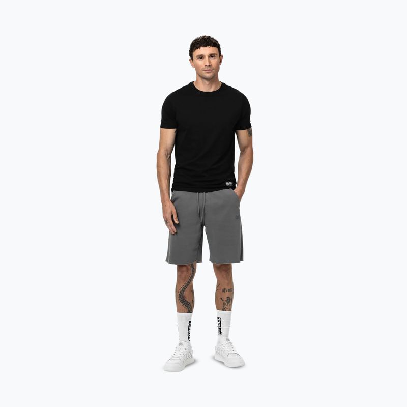 Pantaloncini da uomo Pitbull Lancaster 2 grigio lavato 2