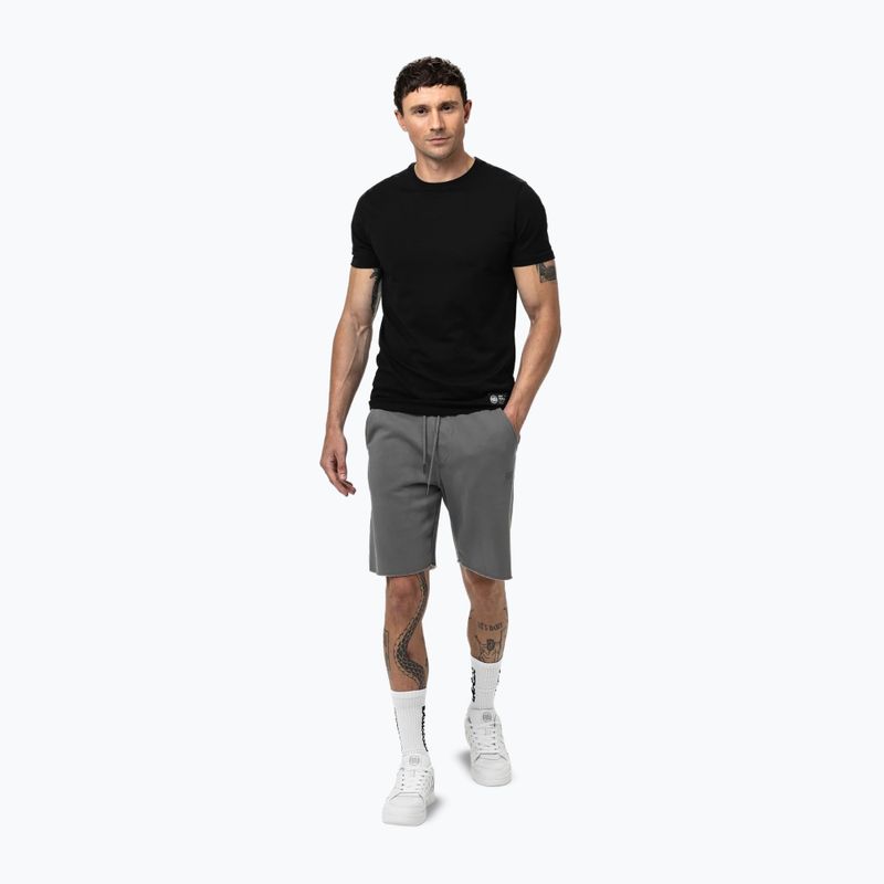 Pantaloncini da uomo Pitbull Lancaster 2 grigio lavato 5