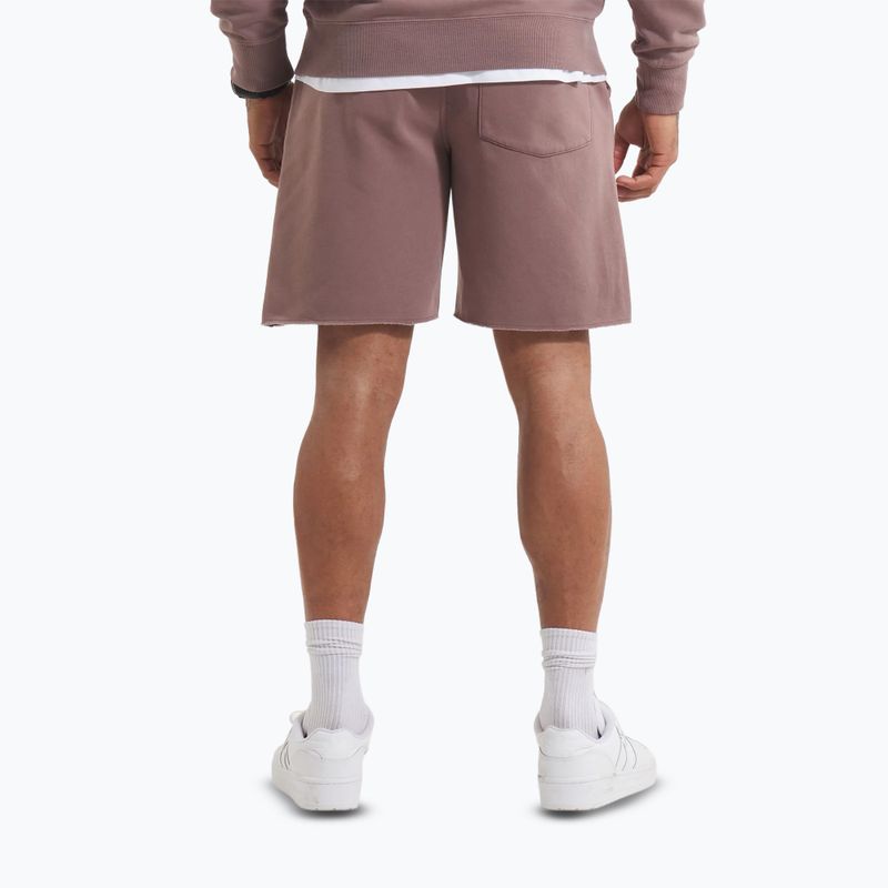 Pantaloncini da uomo Pitbull Lancaster 2 lavati bordeaux 3