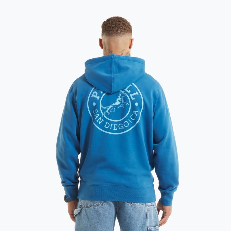 Felpa con cappuccio Pitbull Vintage Boxing, tonalità blu 3