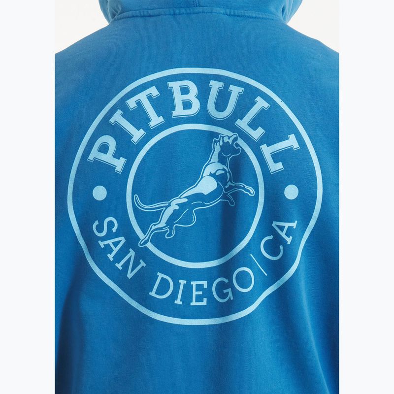 Felpa con cappuccio Pitbull Vintage Boxing, tonalità blu 5