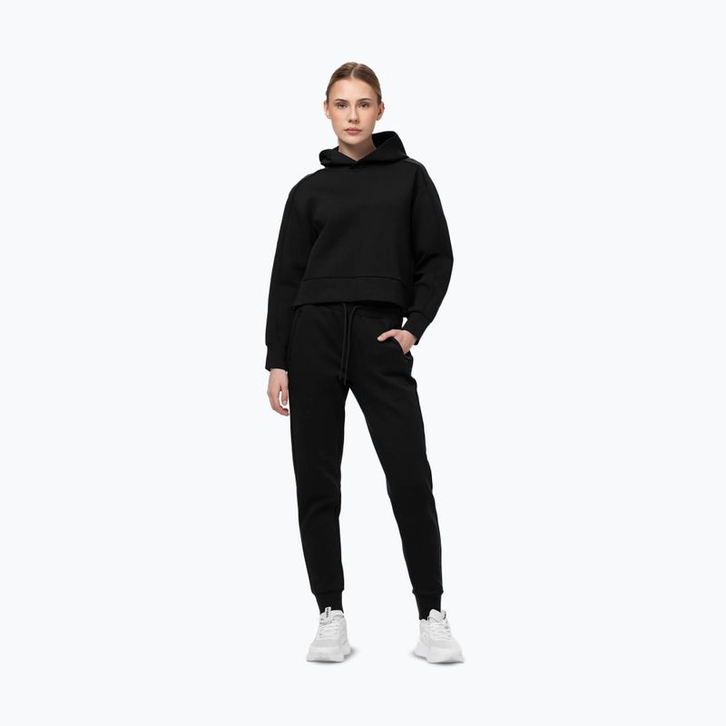 Felpa con cappuccio Pitbull Discovery donna, nero 2