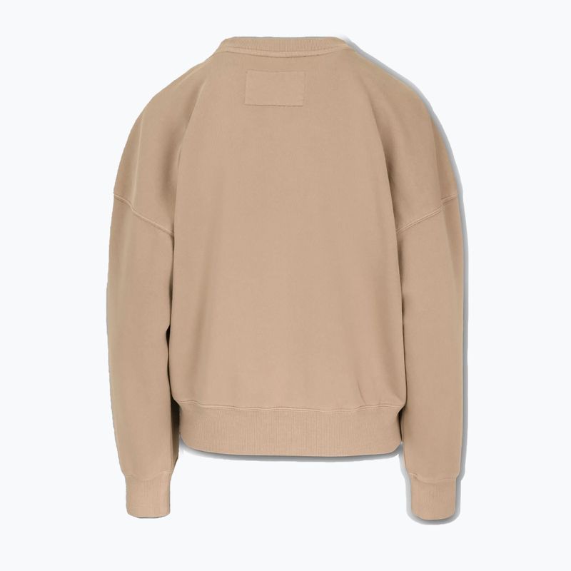 Felpa donna Pitbull Manzanita Heart Crewneck sabbia 5