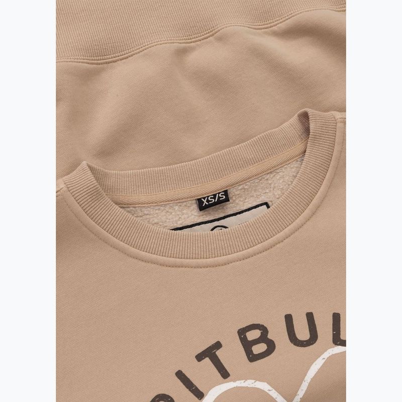 Felpa donna Pitbull Manzanita Heart Crewneck sabbia 6