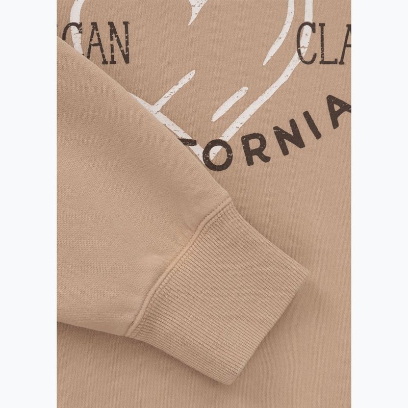 Felpa donna Pitbull Manzanita Heart Crewneck sabbia 8