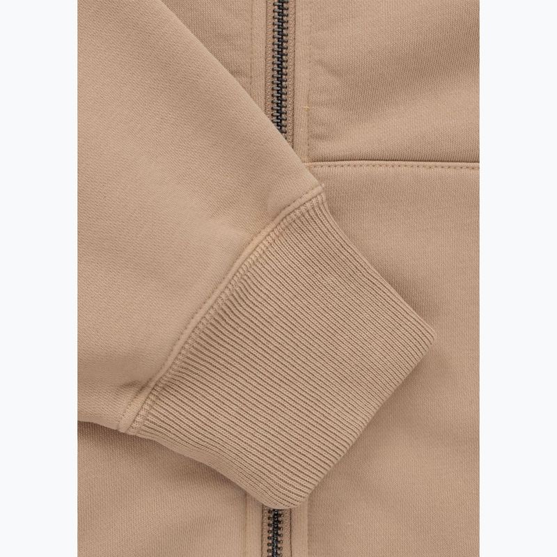 Felpa con zip e cappuccio Pitbull Manzanita Heart donna, sabbia 7