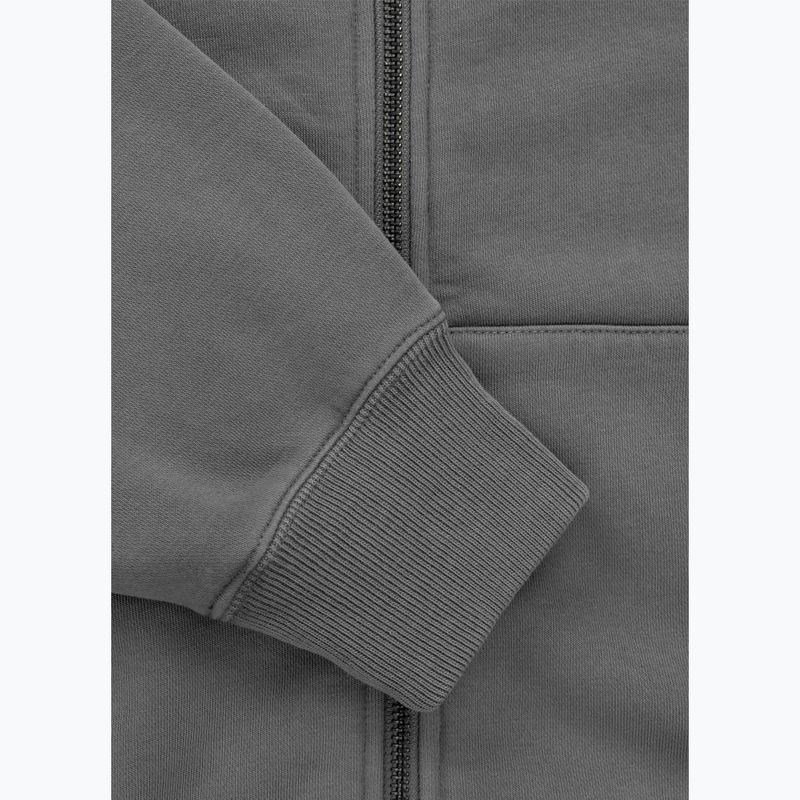 Pitbull Felpa con zip e cappuccio Manzanita Heart donna grigio slavato 9