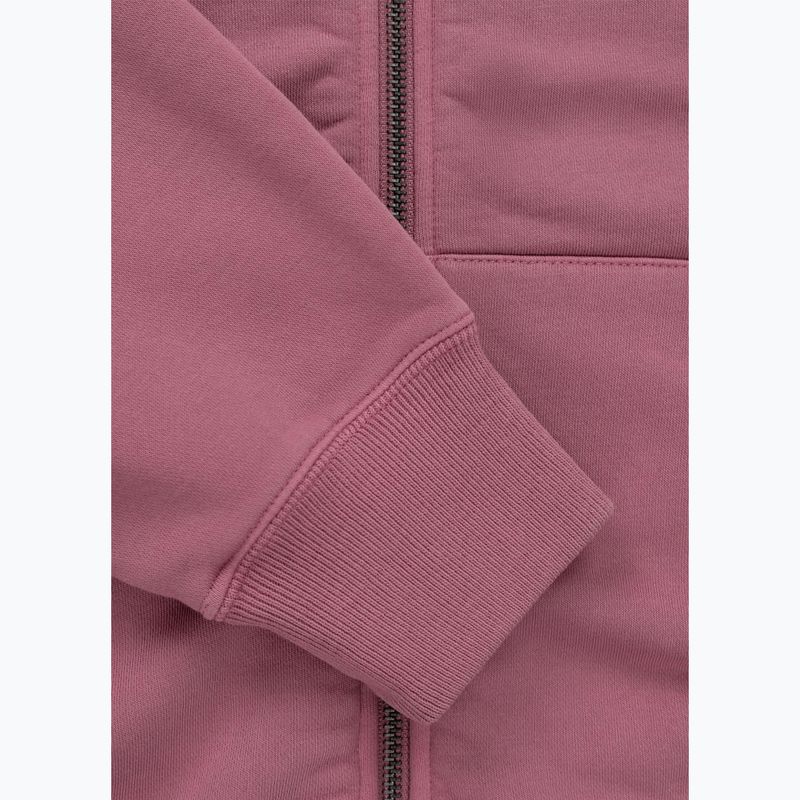 Felpa con zip e cappuccio Pitbull Manzanita Heart da donna, rosa 10